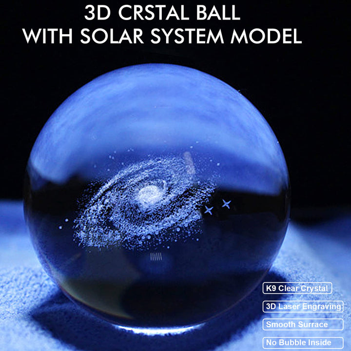 Lisslune | 3D Planet Crystal Ball