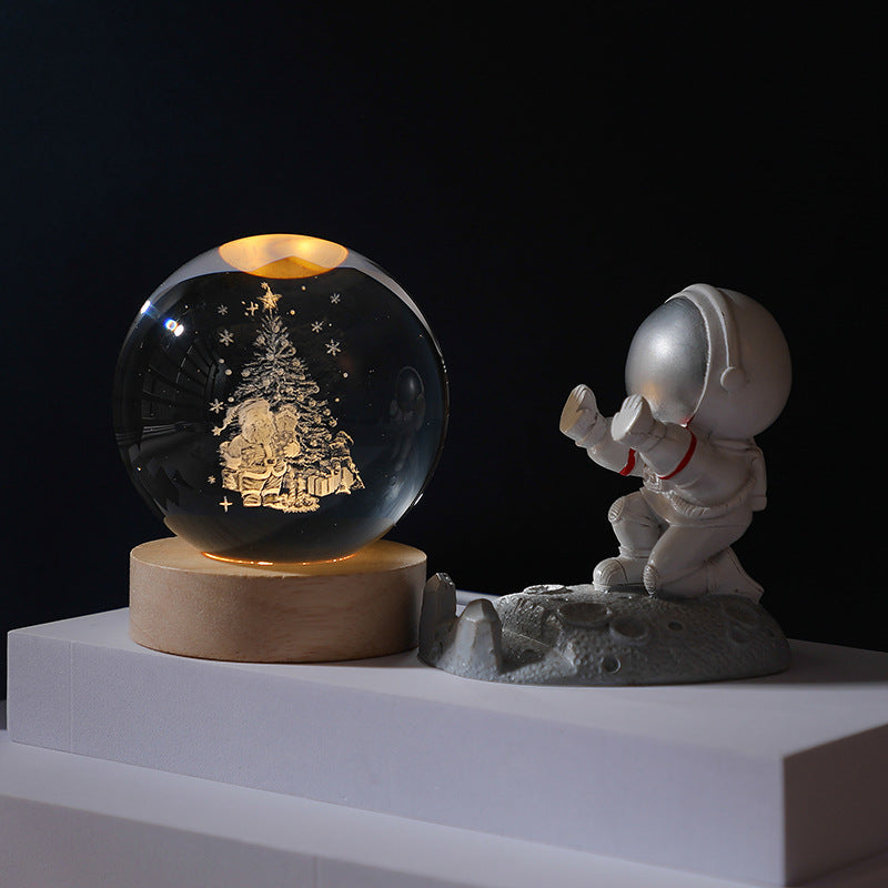 Lisslune | 3D Planet Crystal Ball