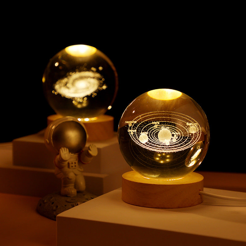 Lisslune | 3D Planet Crystal Ball