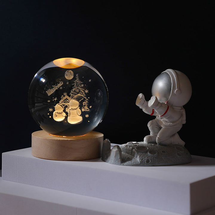 Lisslune | 3D Planet Crystal Ball