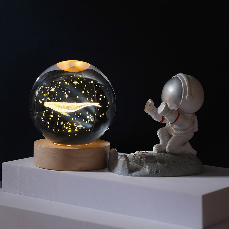 Lisslune | 3D Planet Crystal Ball