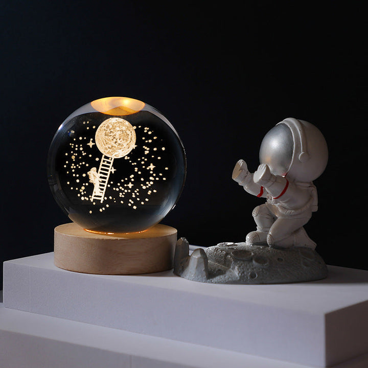 Lisslune | 3D Planet Crystal Ball