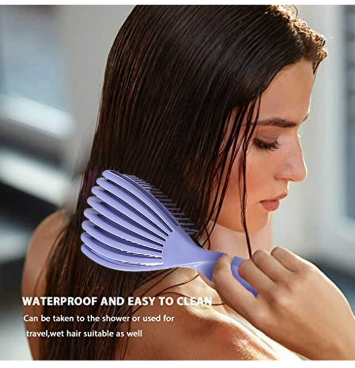Lisslune | Hollow Out Smooth Hair Fluffy Comb