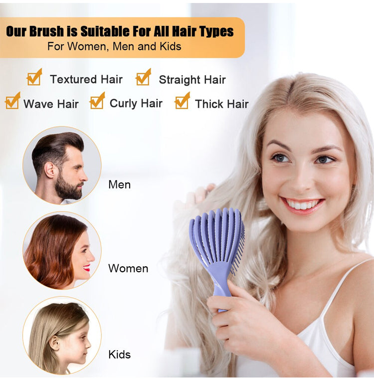 Lisslune | Hollow Out Smooth Hair Fluffy Comb