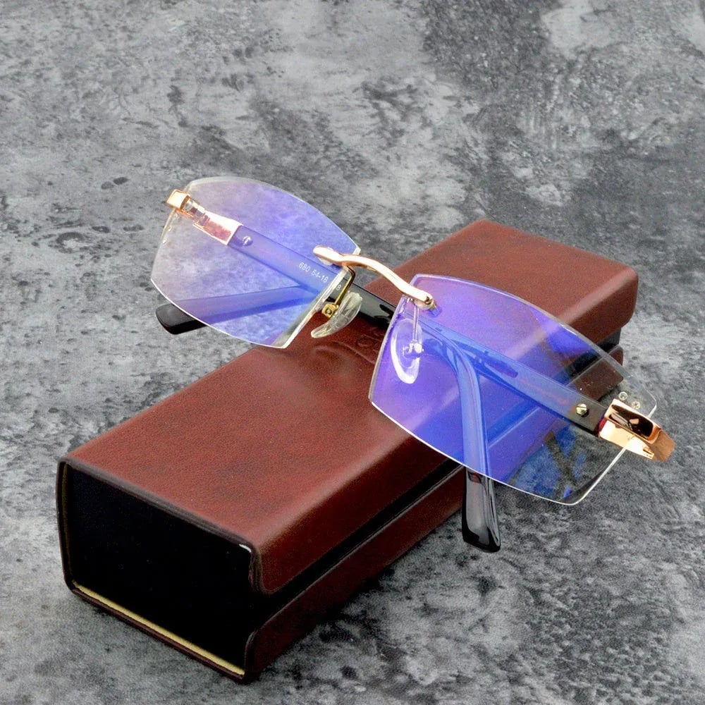 Lisslune | High Hardness Anti-Blue Progressive Distance and Near Range Dual-Use Reading Glasses