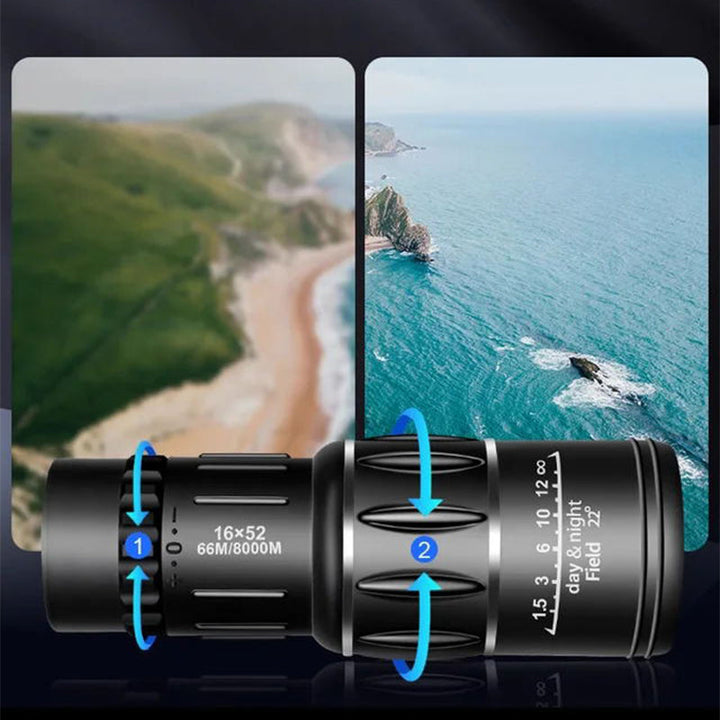 Lisslune | Portable Monocular Telescope with High Magnification