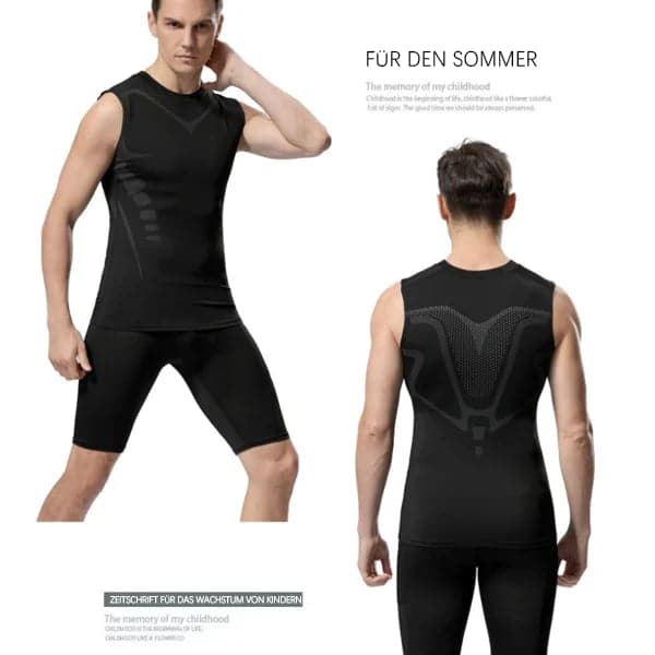 Lisslune | 2024 New version Ionic Shaping sleeveless shirt without sleeves