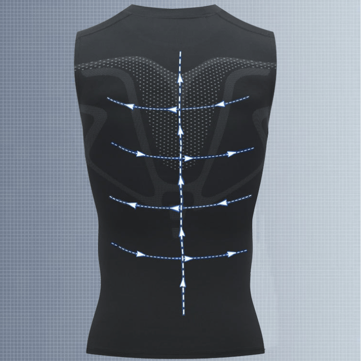 Lisslune | 2024 New version Ionic Shaping sleeveless shirt without sleeves