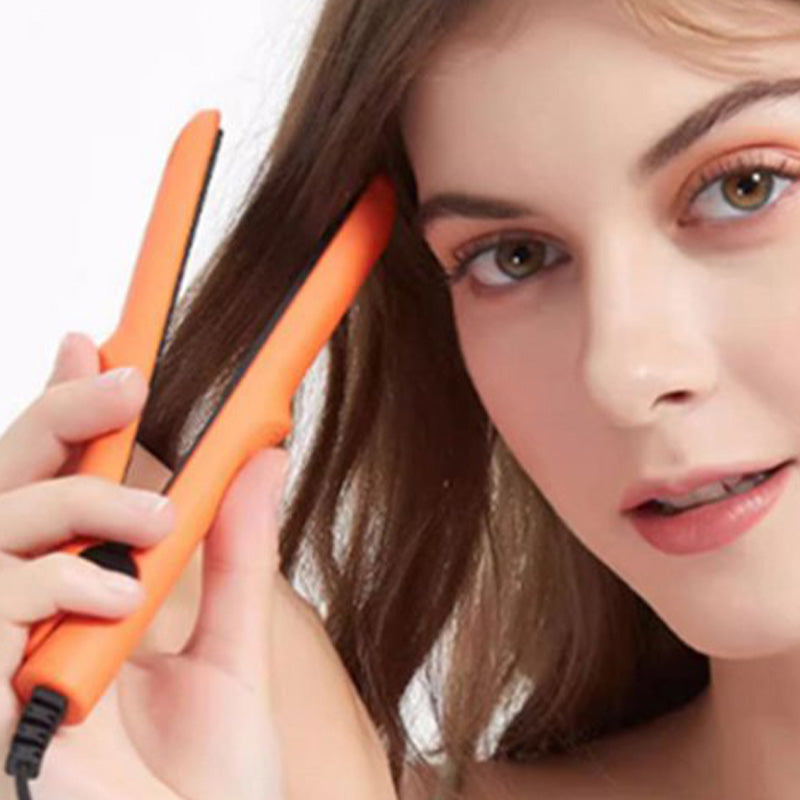 Lisslune | 2-in-1 Mini Curling Wand & Flat Iron Hair Straightener