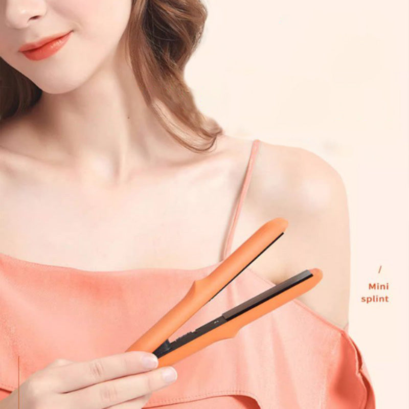 Lisslune | 2-in-1 Mini Curling Wand & Flat Iron Hair Straightener