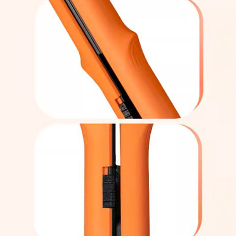 Lisslune | 2-in-1 Mini Curling Wand & Flat Iron Hair Straightener