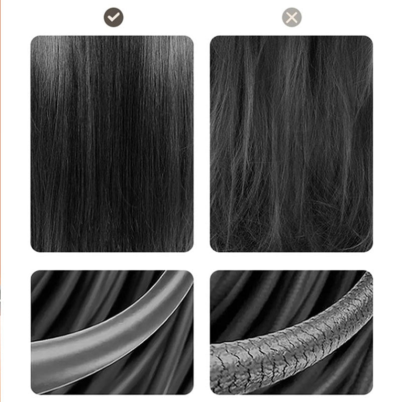 Lisslune | 2-in-1 Mini Curling Wand & Flat Iron Hair Straightener