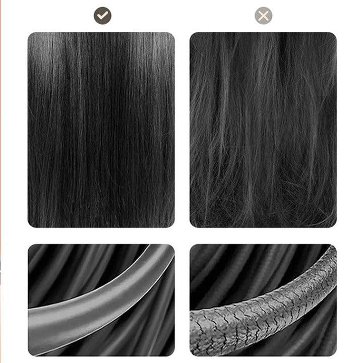 Lisslune | 2-in-1 Mini Curling Wand & Flat Iron Hair Straightener
