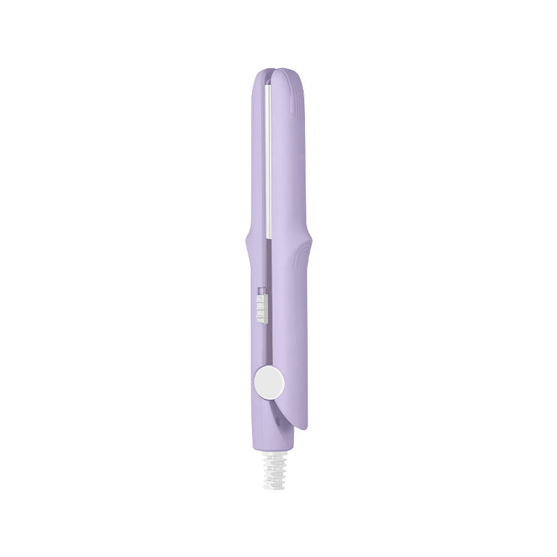 Lisslune | 2-in-1 Mini Curling Wand & Flat Iron Hair Straightener