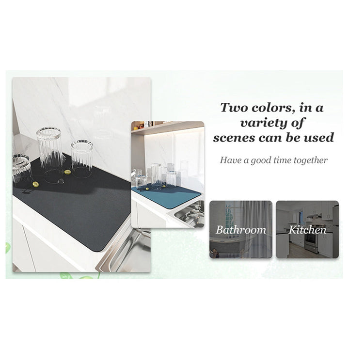 Lisslune | Superabsorbent drainage mat for the kitchen