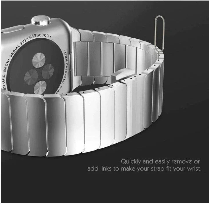Lisslune | GS Business Modification stainless steel band for Apple Watch
