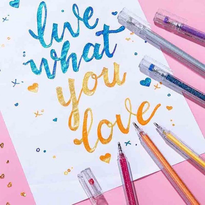 Lisslune | Glitter gel pen set