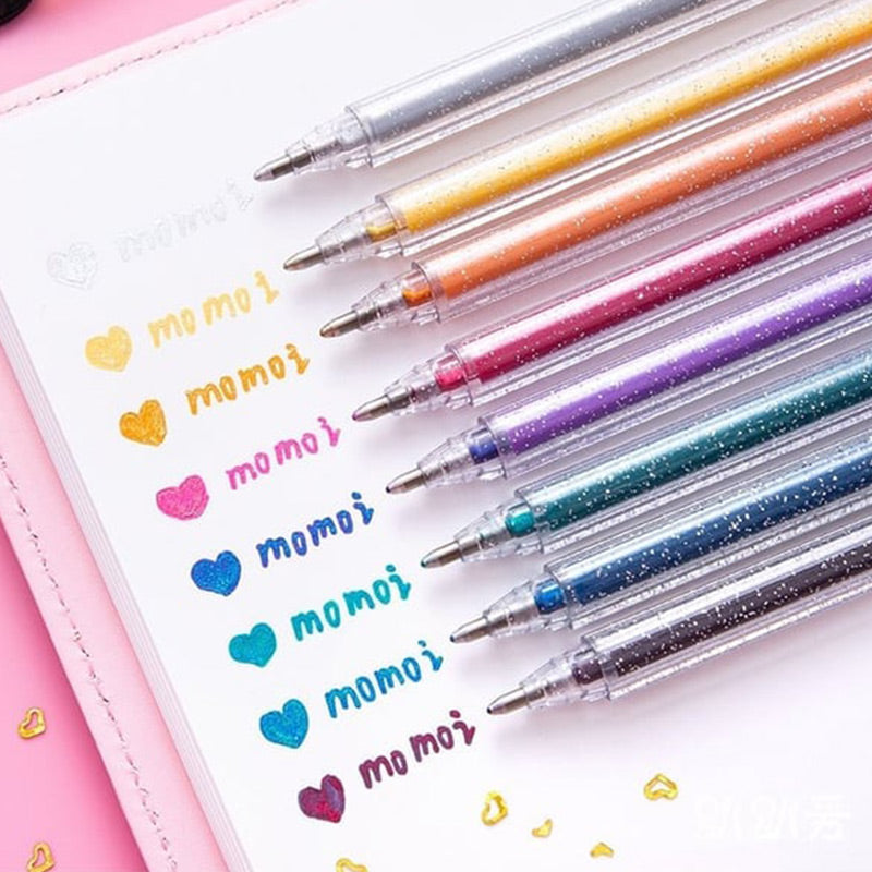Lisslune | Glitter gel pen set