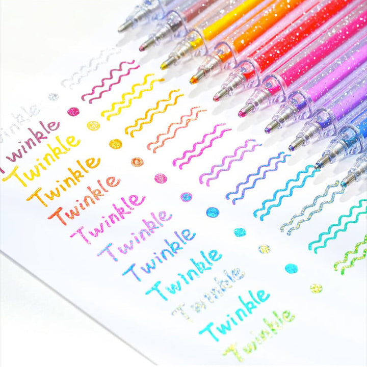 Lisslune | Glitter gel pen set