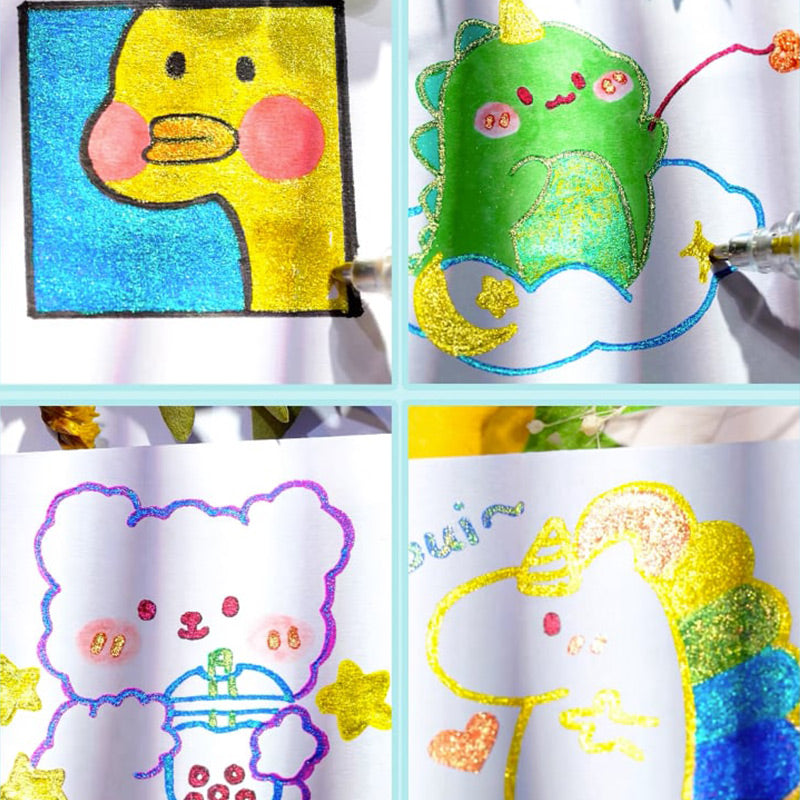 Lisslune | Glitter gel pen set