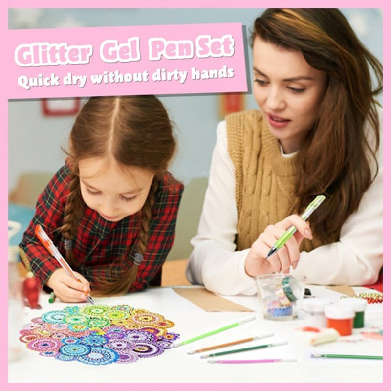 Lisslune | Glitter gel pen set