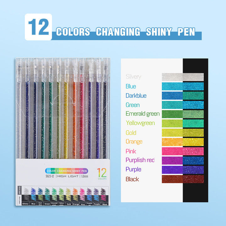 Lisslune | Glitter gel pen set