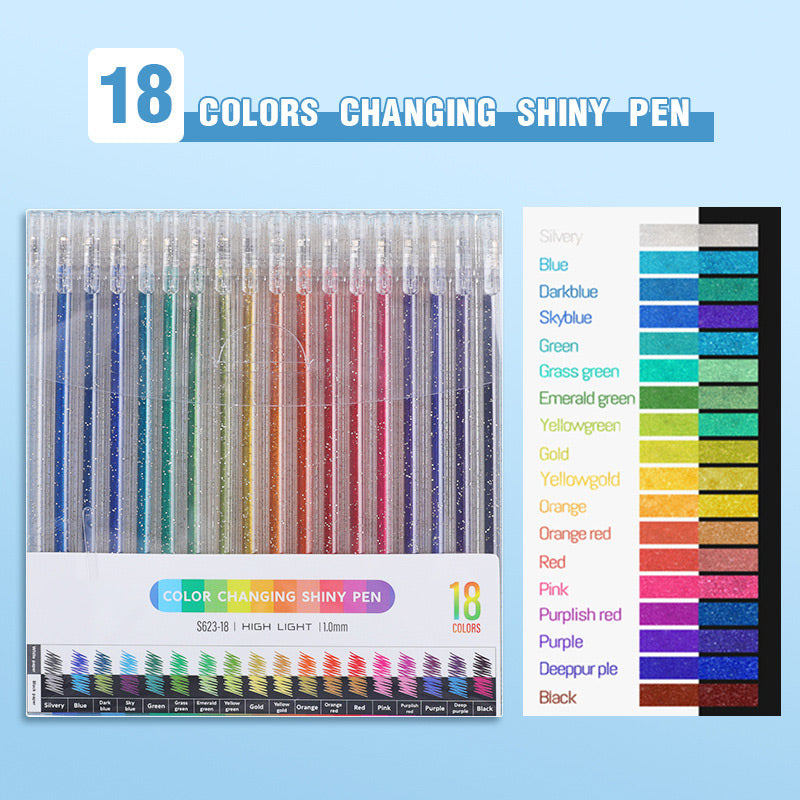 Lisslune | Glitter gel pen set