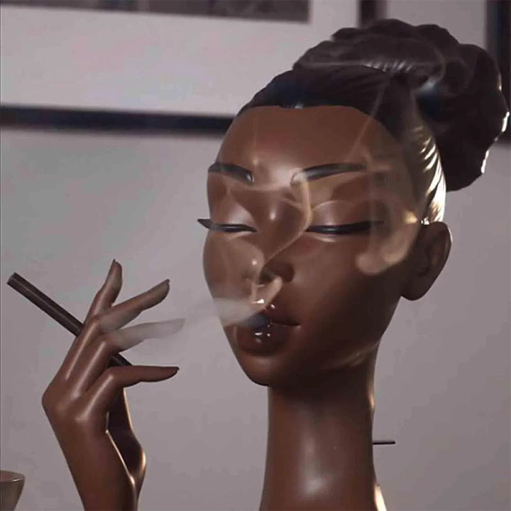 Lisslune | Unique Head-Shaped Incense Burner