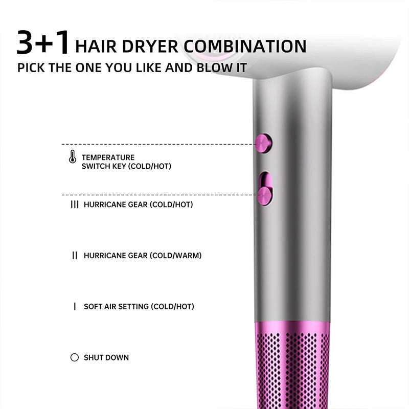 Lisslune | High-Speed Negative Ion Hair Dryer