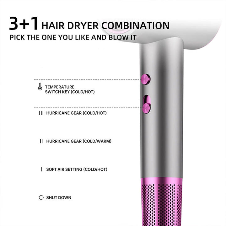 Lisslune | High-Speed Negative Ion Hair Dryer