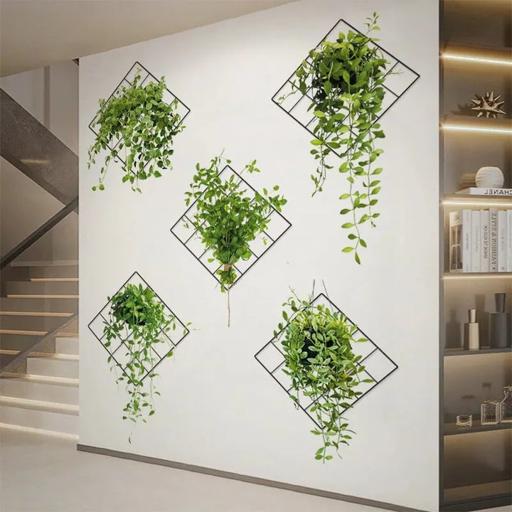 Lisslune | 3D wall sticker with green plant