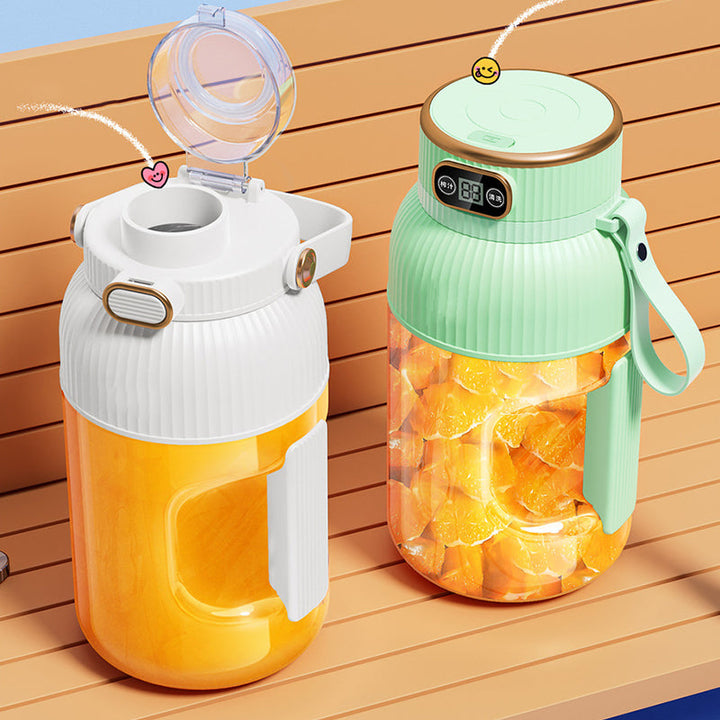Lisslune | Multifunctional Portable Juice Press Cup with Digital Display