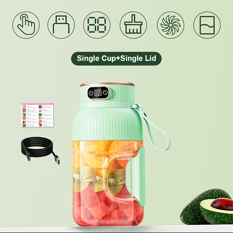 Lisslune | Multifunctional Portable Juice Press Cup with Digital Display