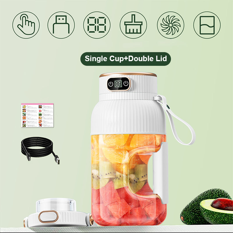 Lisslune | Multifunctional Portable Juice Press Cup with Digital Display