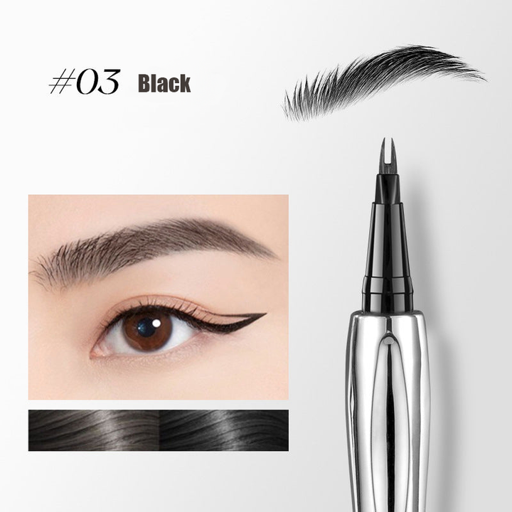Lisslune | Improved Natural Waterproof Eyebrow Pencil with Micro-Fine Tip (super)