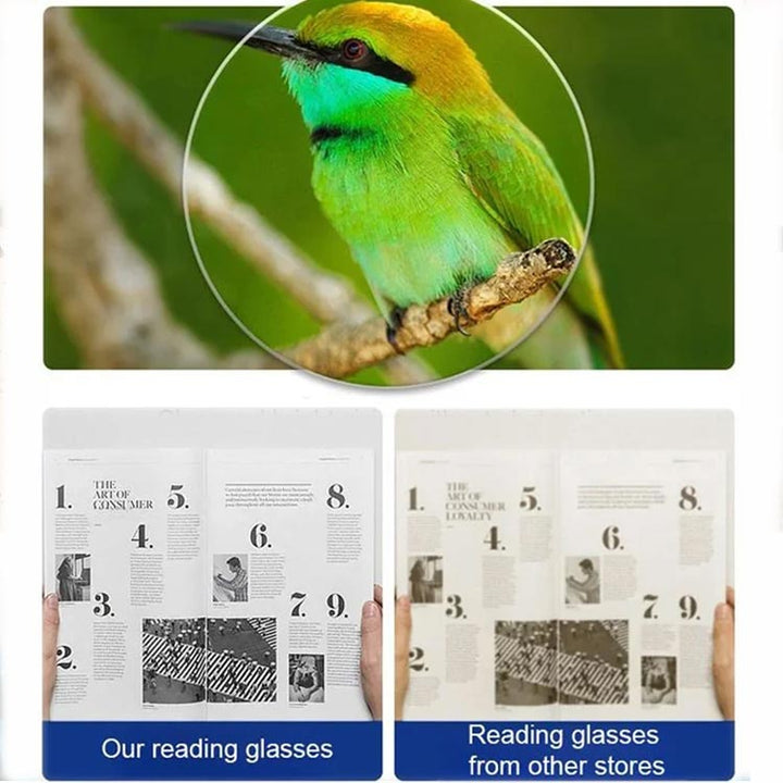 Lisslune | Magnetic Neck Hanging Anti-Loss Anti-Blue Light Reading Glasses