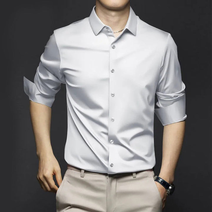 Lisslune | Classic wrinkle-free shirt for men