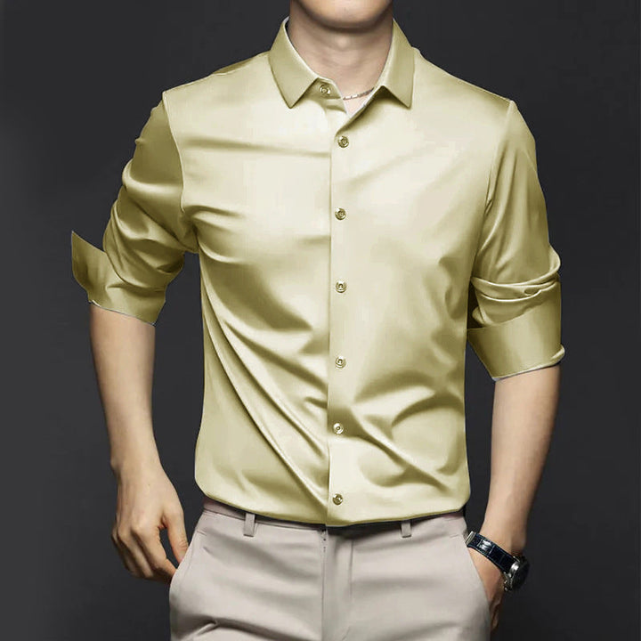 Lisslune | Classic wrinkle-free shirt for men