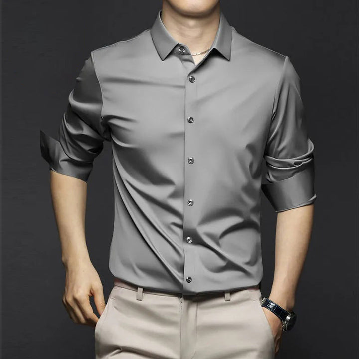 Lisslune | Classic wrinkle-free shirt for men