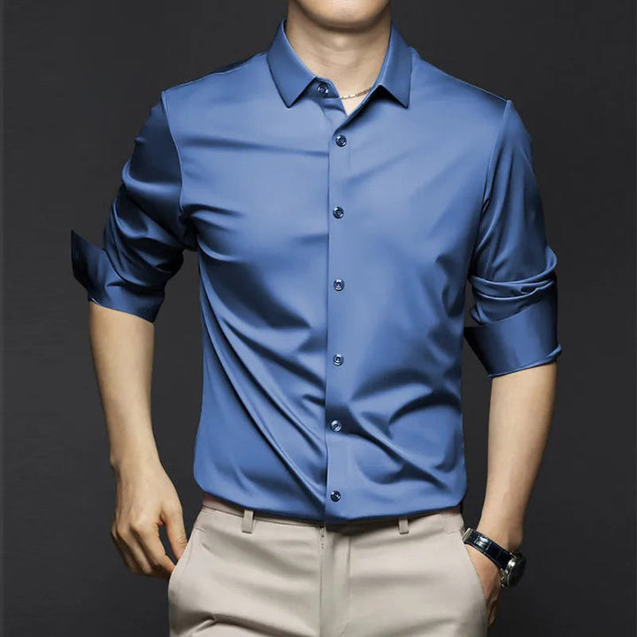 Lisslune | Classic wrinkle-free shirt for men