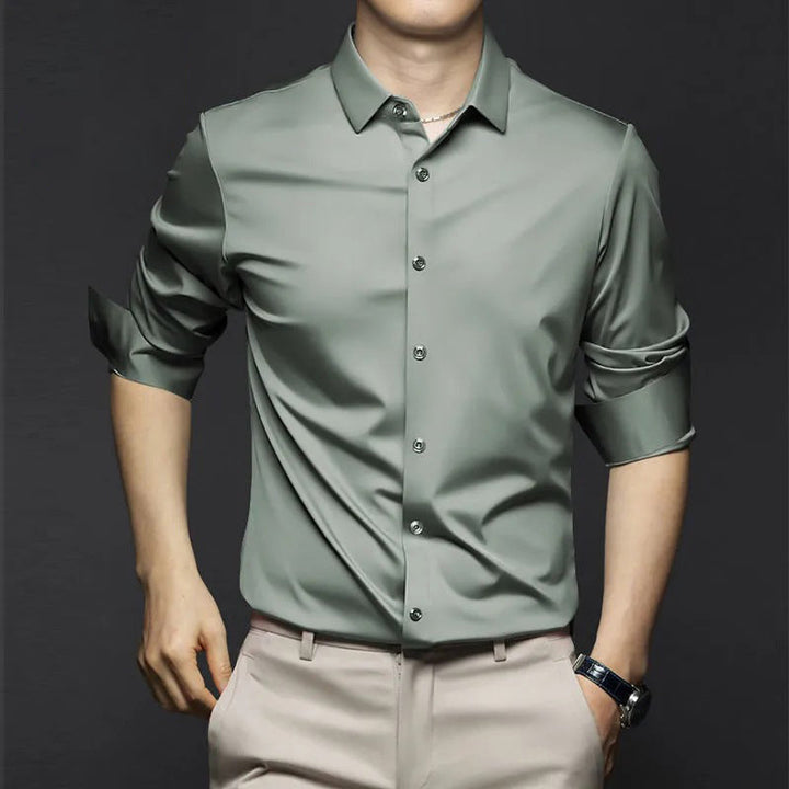 Lisslune | Classic wrinkle-free shirt for men