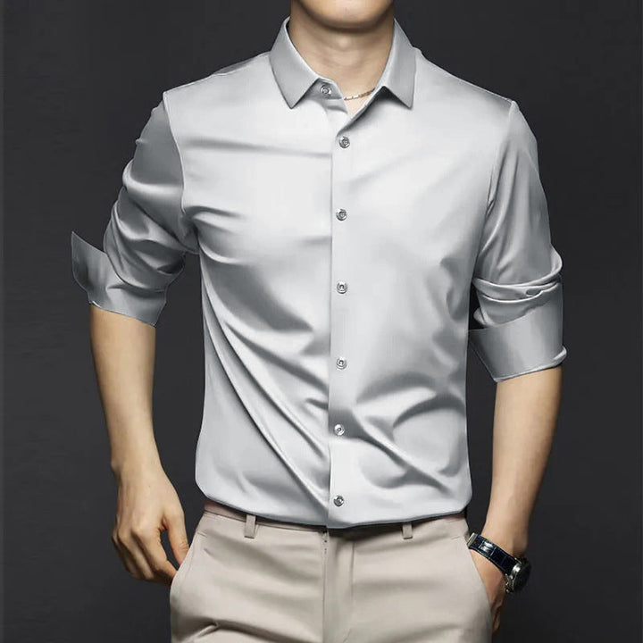 Lisslune | Classic wrinkle-free shirt for men