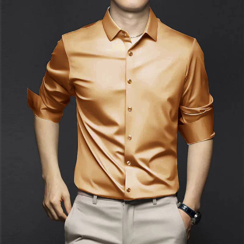 Lisslune | Classic wrinkle-free shirt for men