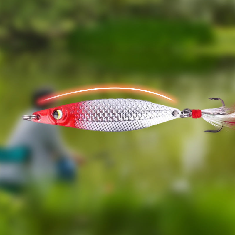 Lisslune | Realistic 3D floating fishing lure set with 3 hooks