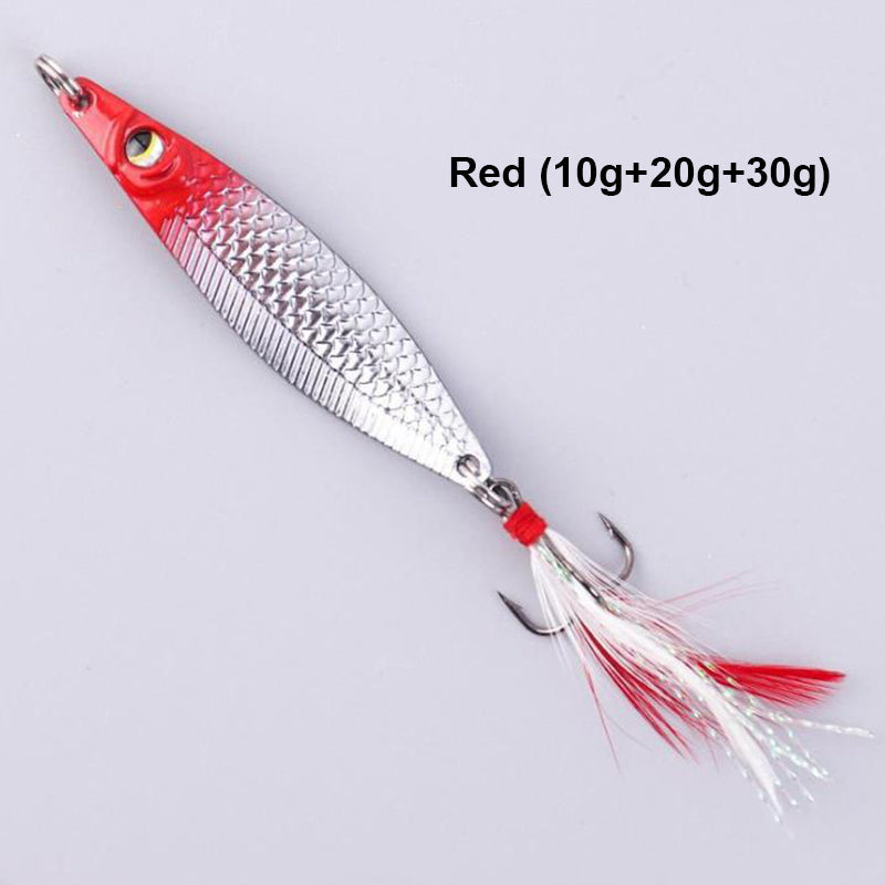 Lisslune | Realistic 3D floating fishing lure set with 3 hooks