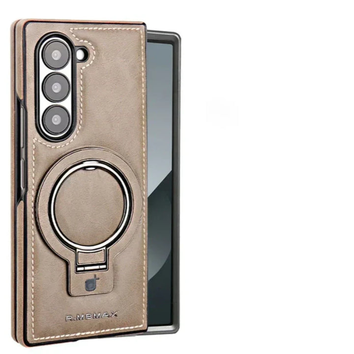 Lisslune | Premium PU leather magnetic case with stand for Samsung Fold 3/4/5/6