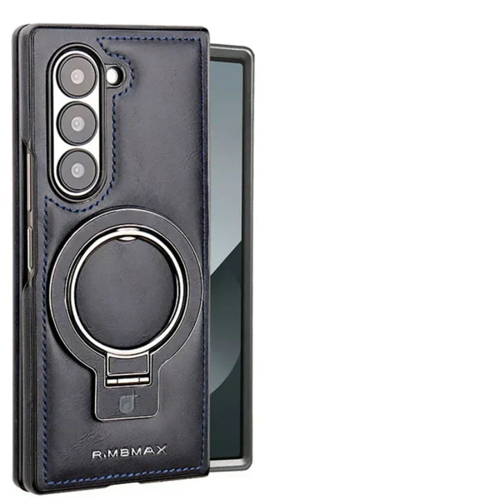 Lisslune | Premium PU leather magnetic case with stand for Samsung Fold 3/4/5/6