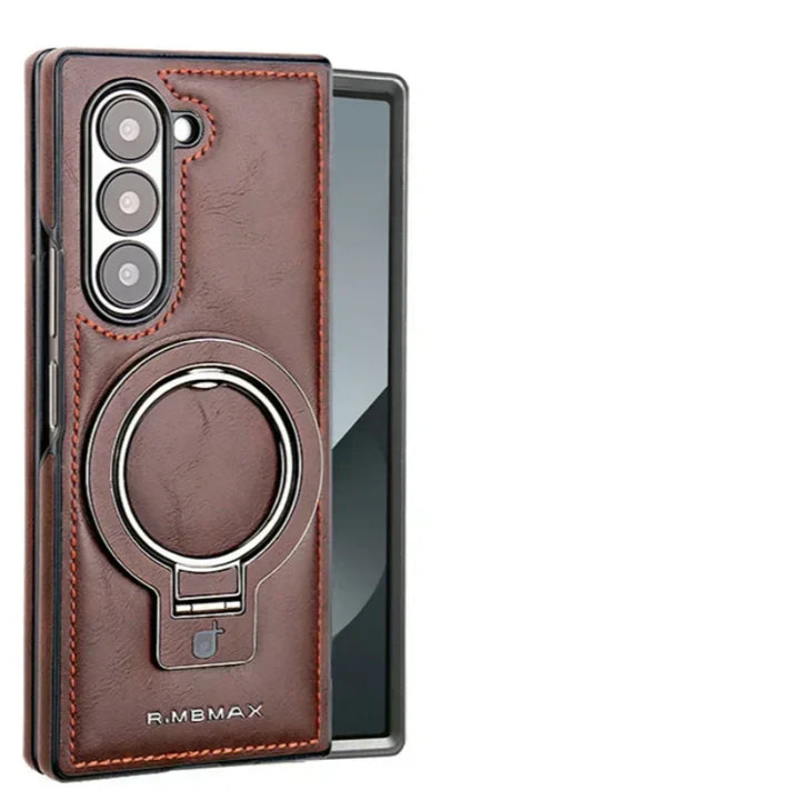Lisslune | Premium PU leather magnetic case with stand for Samsung Fold 3/4/5/6