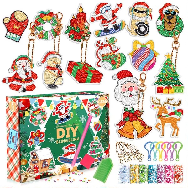 Lisslune | New Design Christmas Diamond Painting Sticker Kit