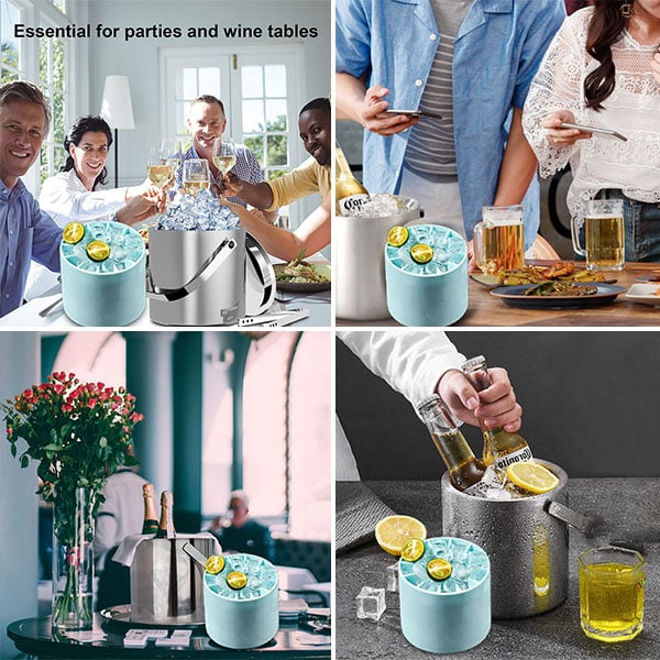 Lisslune | Silicone Ice Cube Maker Cup